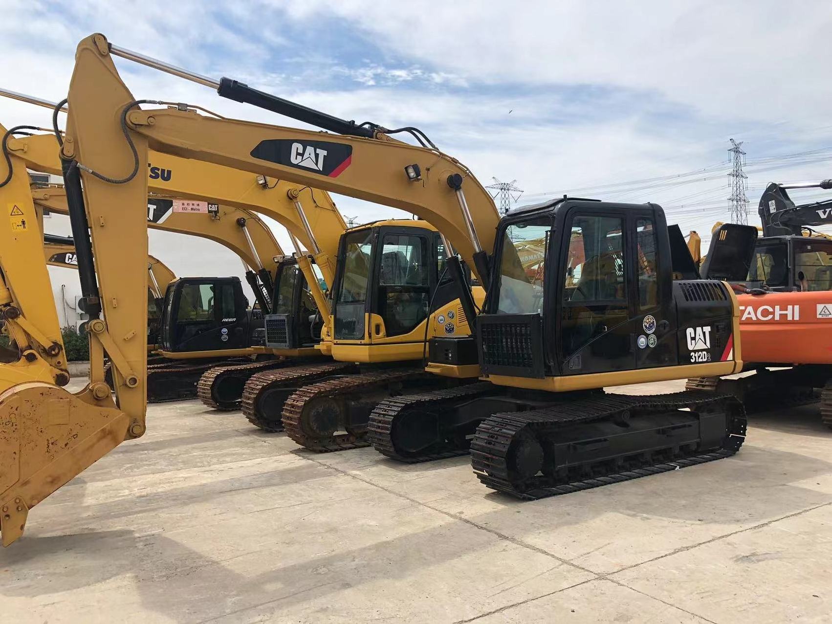 Original Japan CAT312D Used excavator cat e70b cat320dl cat320 cat315 used cat 312 excavator for sale Caterpillar 312 cat 312