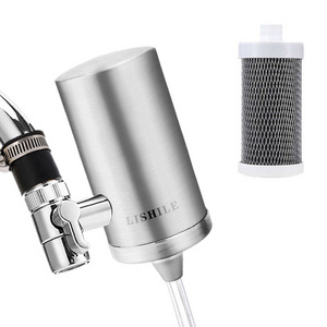 Faucet water purifier Stainless steel carbon water purifier High-tech Sintered ceramic filter element tap water filter housing