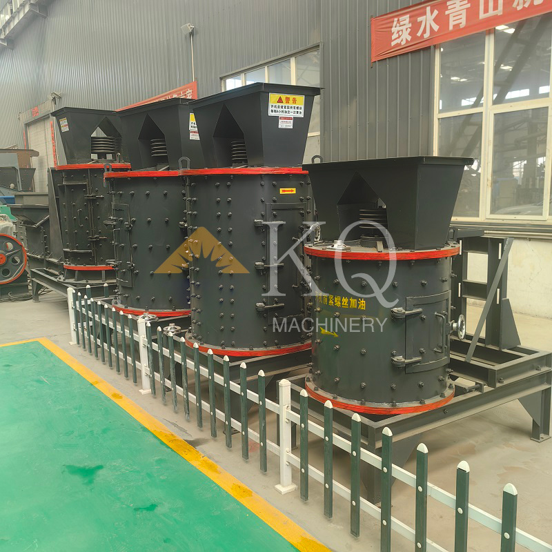 High efficiency Vertical Shaft Impact Crusher Mobile Limestone sand making machine stone crusher plant