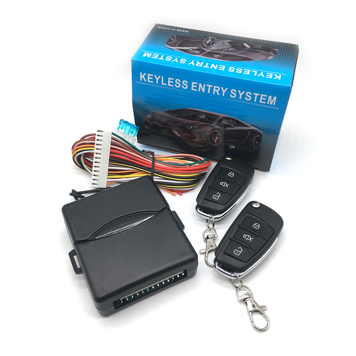 Remote Central Door Lock unlock system car alarms with window trigger function