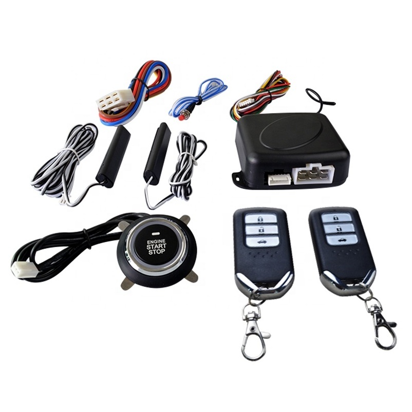 Dropshipping PKE Keyless Entry Car Alarms Remote Trunk Release remote engine start touch password keypad push button start