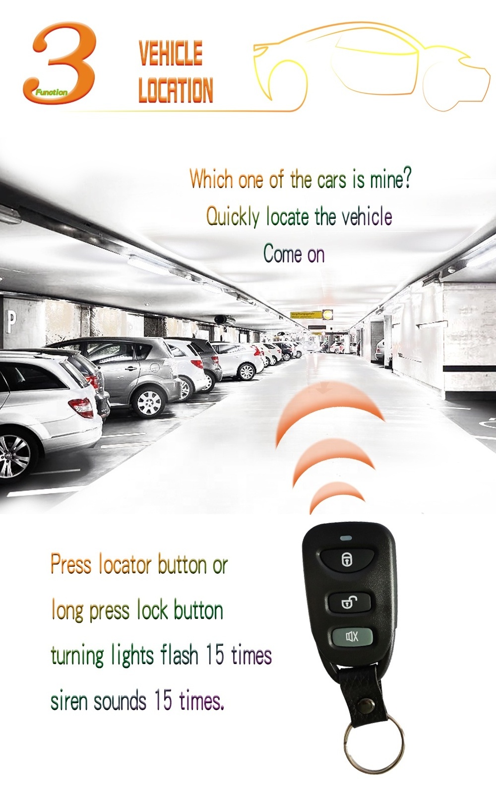 Universal Car Remote Central Kit Door Lock Locking Alarm Keyless Entry System Mobile Phone App Control