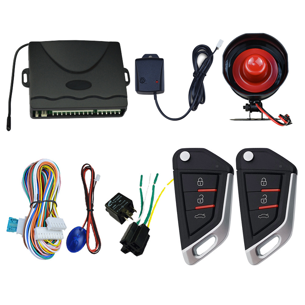 One way octopus car alarm system alarms with smart phone APP control Trunk Release System