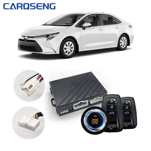 Plug and Play PKE Keyless Entry Push Button Start Stop car alarm Fit for Key Start Petrol Toyota Corolla 19-20