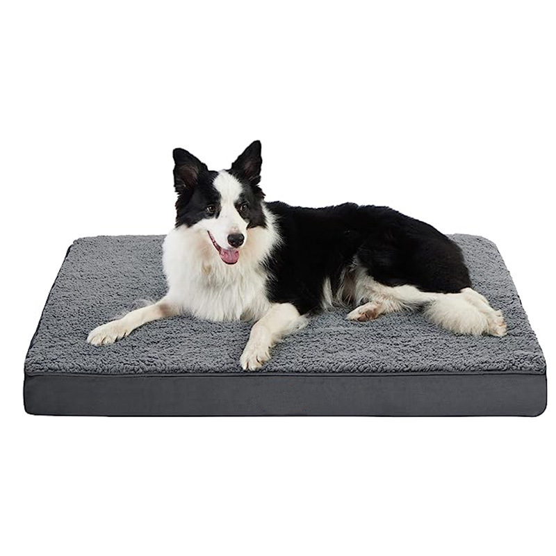 Luxury Waterproof removable and machine washable cover Beds  Large Elevated Orthopedic egg Foam Dog Bed Mat Cat Pet Dogs Sofa