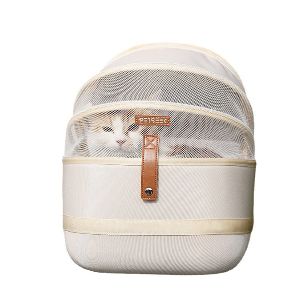 Portable Cat Backpack Carry Dog Transparent Travel Bag Space Capsule Pet Carrier