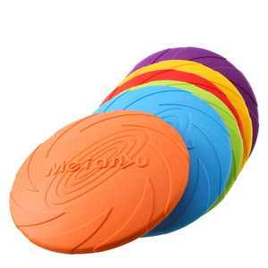 Custom Pet Pull Ring Bite Resistant Floating Water Dog Toy Training Flying Rings Flying Disc