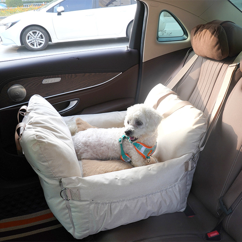 Hot Selling Large Portable Breathable dog nest crate Pet Dog Car Booster Seat bed dog car seat Travel bag