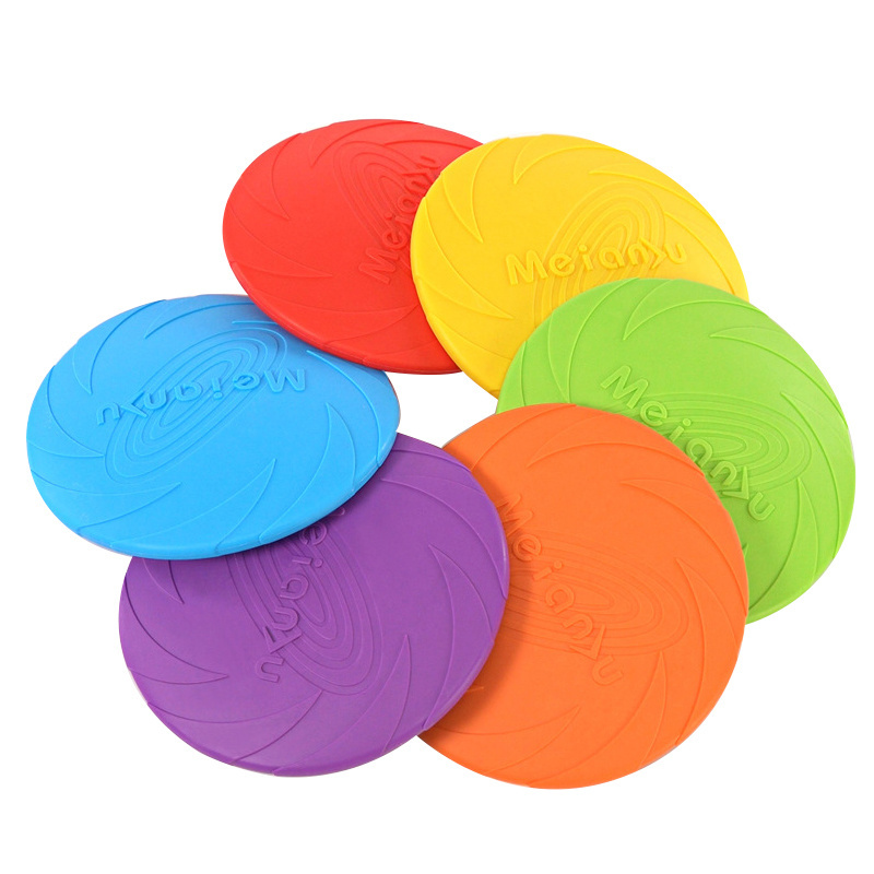 Custom Pet Pull Ring Bite Resistant Floating Water Dog Toy Training Flying Rings Flying Disc