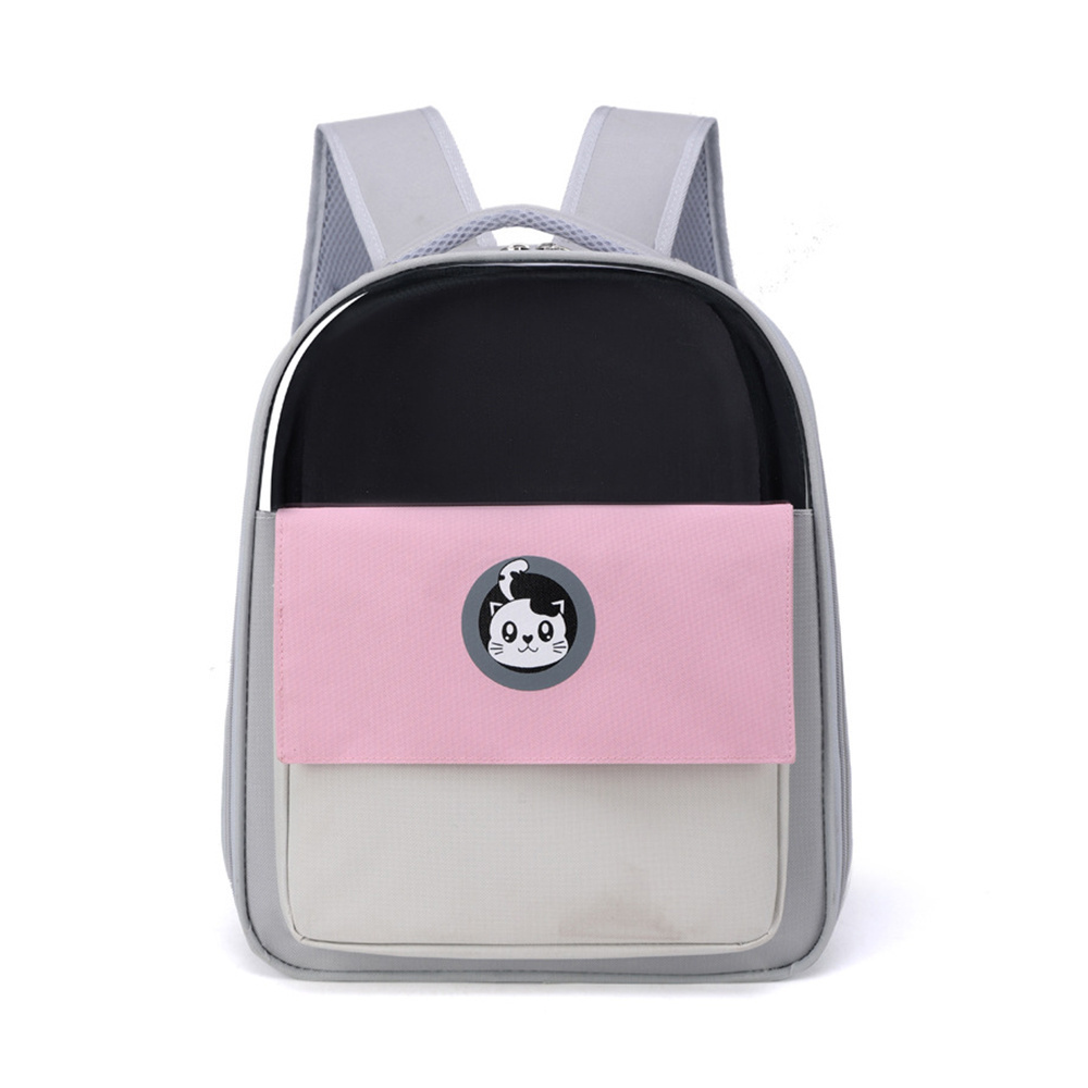 popular cat bag pet backpack go out portable clear space capsule pet bag go out cat supplies breathable backpack