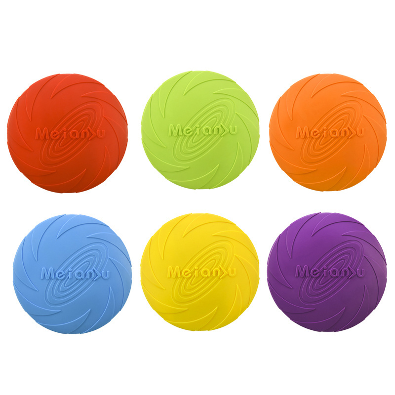 Custom Pet Pull Ring Bite Resistant Floating Water Dog Toy Training Flying Rings Flying Disc