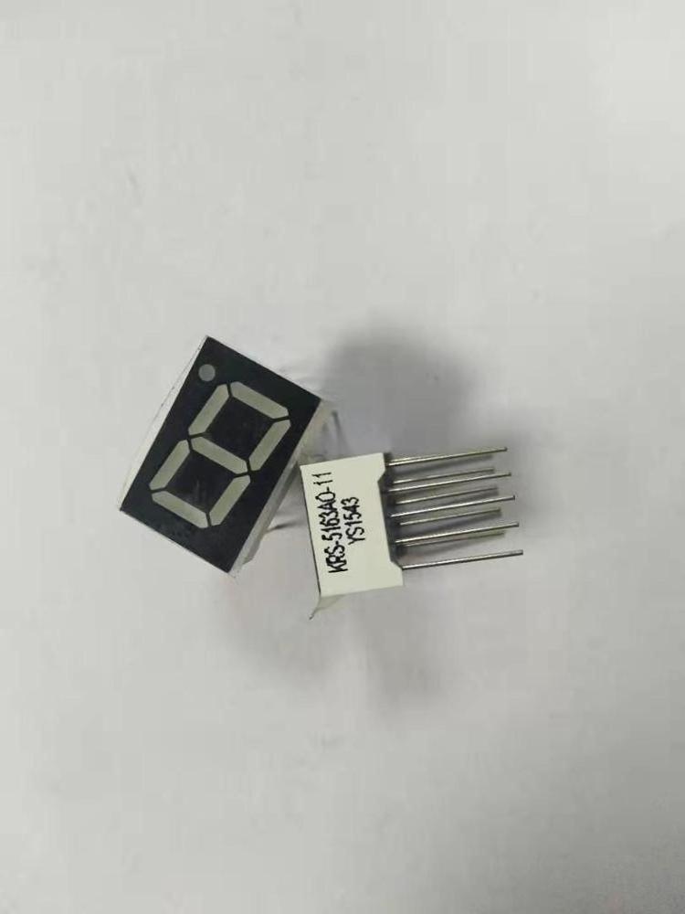 0.56 inch orange 1 digit led 7 segment display for digital display