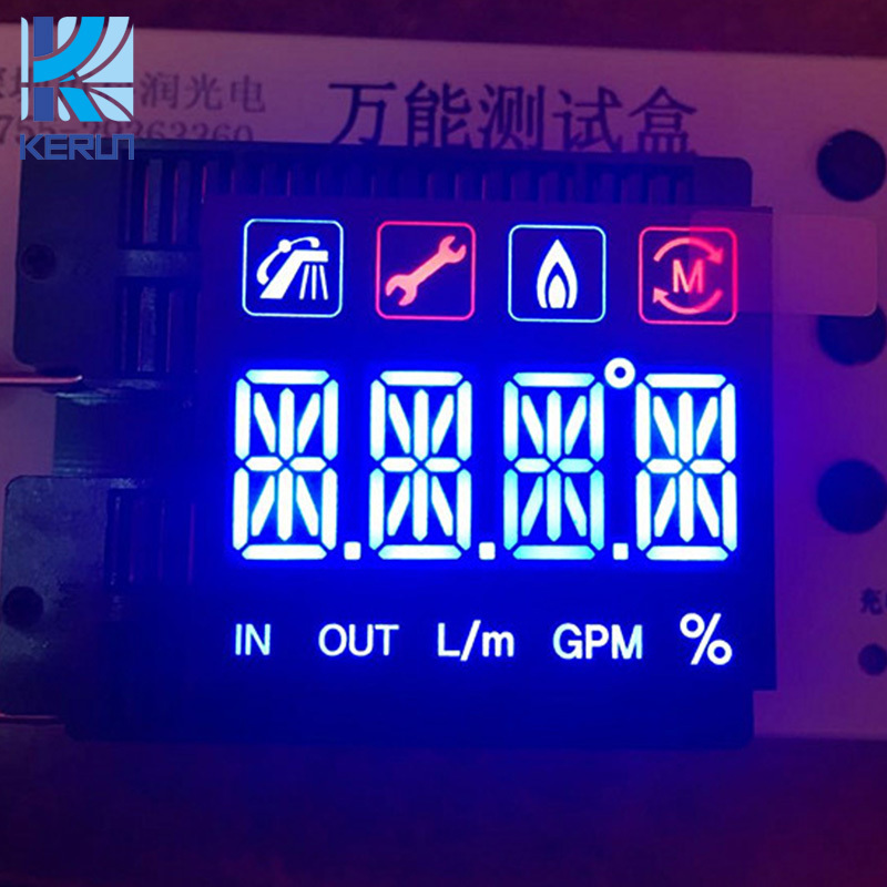 Custom 4 digit  14/16 segment alphanumeric led display module