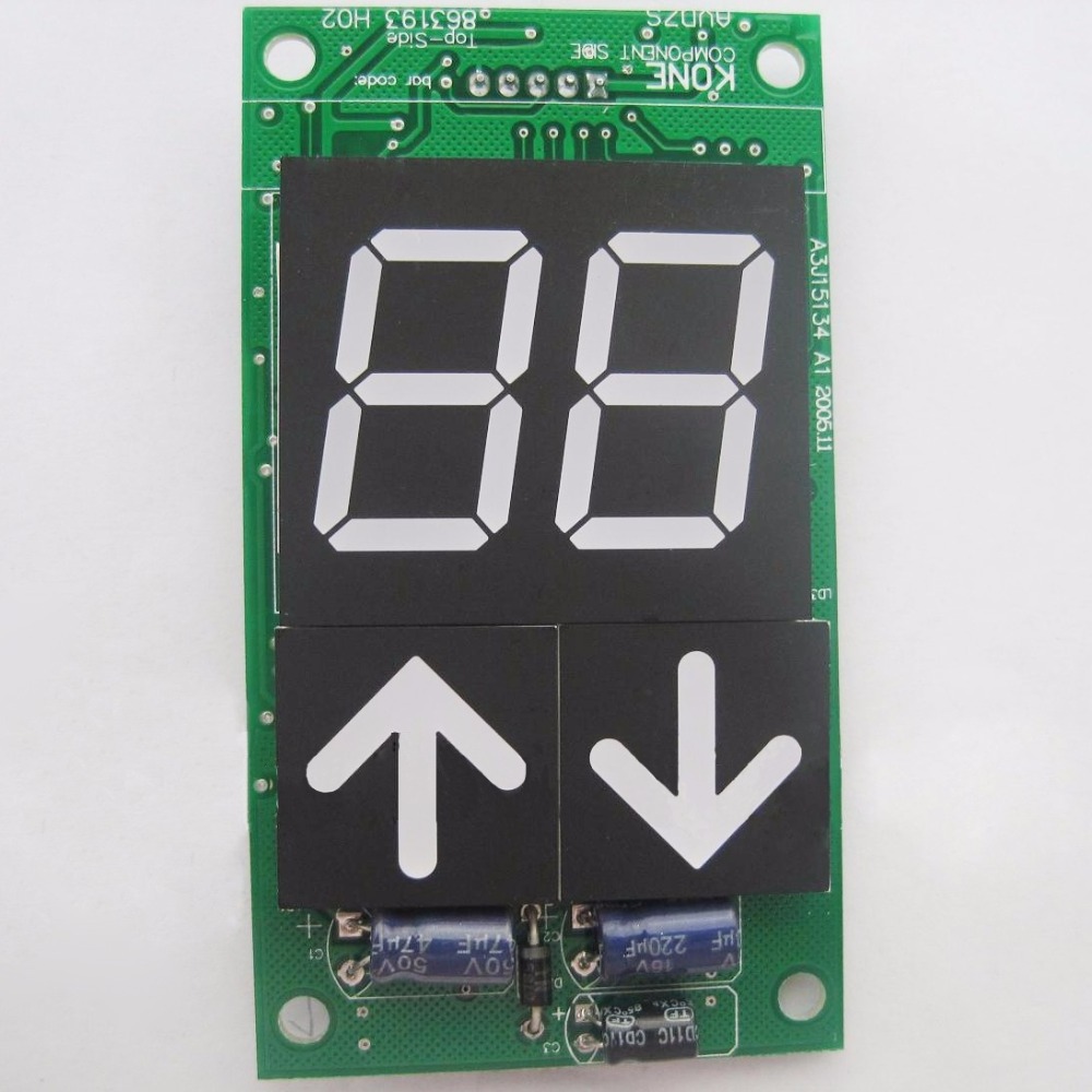 customized 7 segment elevator display variable message display use for elevator and parking lot