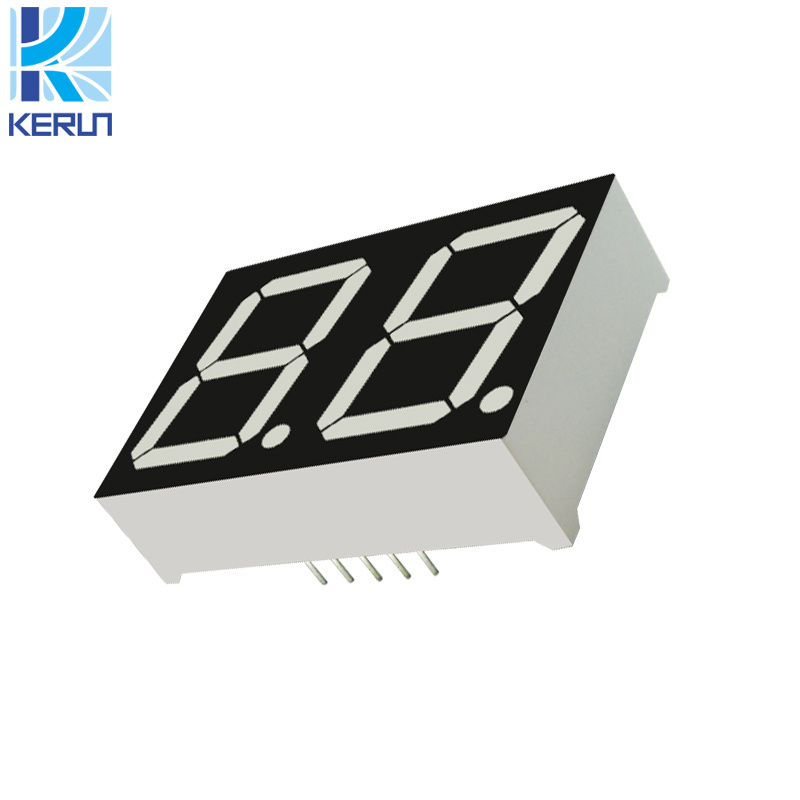 FND display 2 digits 0.8 inch 7 segment led number display