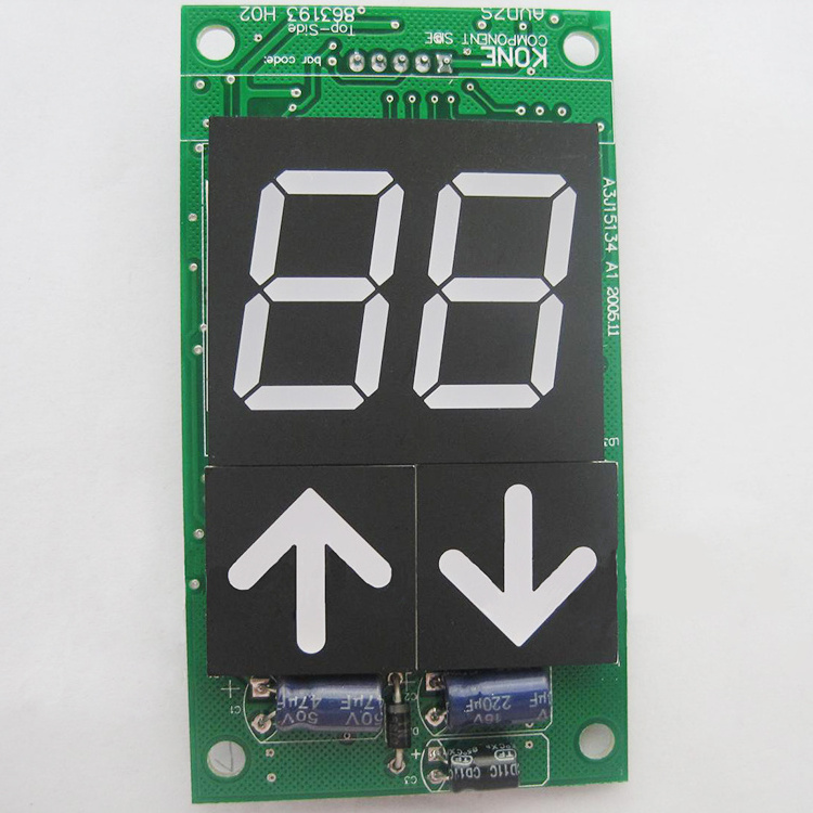 customized 7 segment elevator display variable message display use for elevator and parking lot