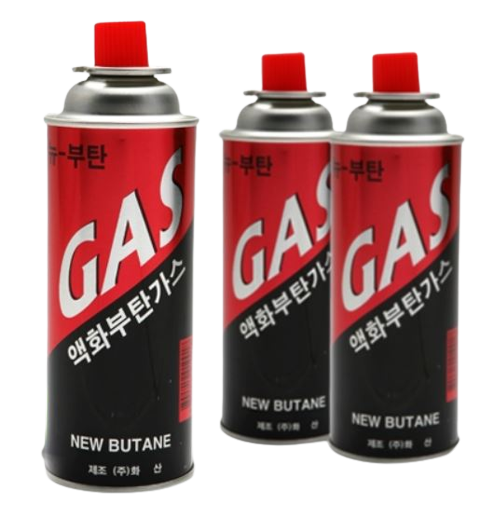 BUTANE GAS CARTRIDGE, 220g~250g, The Most Convenient Fuel of your selection for Portable Gas Cooker