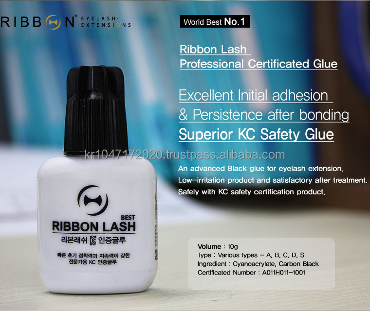 glue for eyelash extension glue/ribbon lash glue