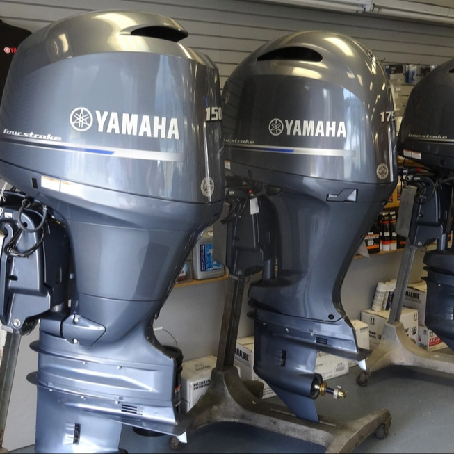 New Used YamahaS 90HP 75HP 115HP 150HP 4 stroke outboard motor  boat engine