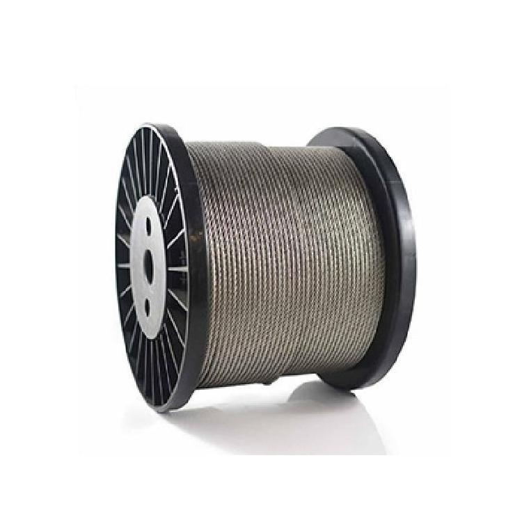 Korea supplier high quality ropes Stainless Steel Wire Stainless steel wire rope cable Type 316