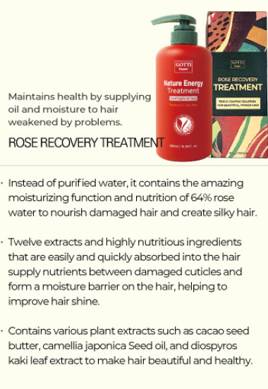 GOTTI ROSE RECOVERY treatment