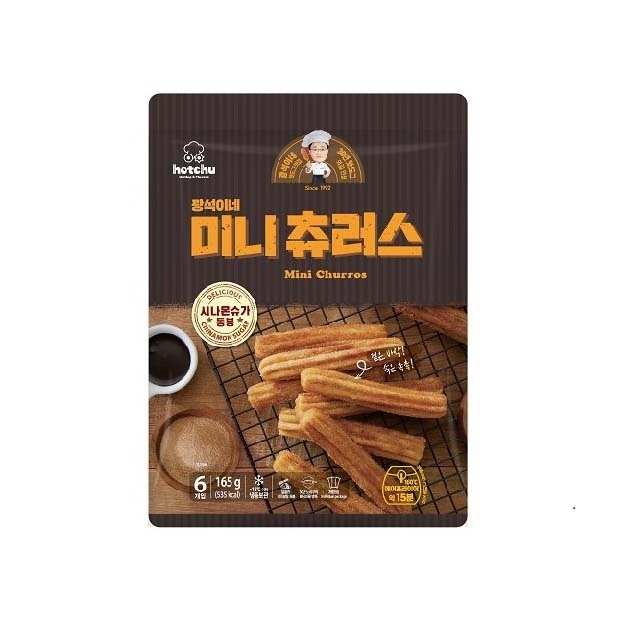 Korean Professional Manufacturer Delicious Food With Mini Churros Good Taste Packing South Korea Food Non Spicy Asian Snacks