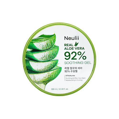 [Neulii] Real Aloe Vera 92% Soothing Gel - 300ml / Made In Korea