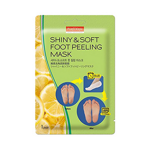 [PUREDERM] Shiny And Soft Foot Peeling Mask - 1pack (1use) / Made In korea