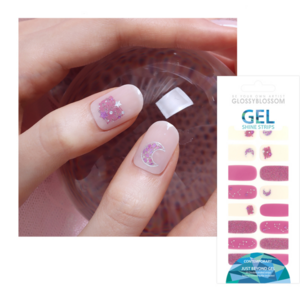 Blooming Space (45929) Korean High Quality Nail Wrap Patch Self Adhesive nail art stickers Sets K-beauty made in korea