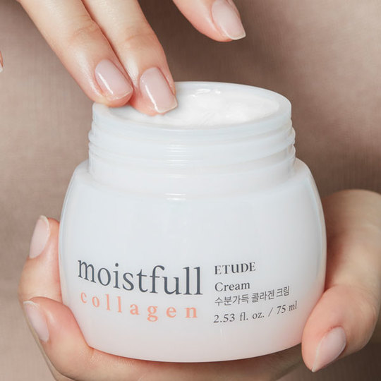 [OEM/ODM] ETUDE HOUSE Moistfull Collagen Deep Cream - Made in Korea - Face Strong Moisturizing Soothing Anti-wrinkle Anti-aging