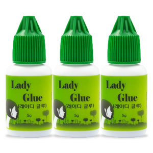 Lady Glue 5ml Premade Fans Individual Eyelash Extension Glue Adhesive Bond from South Korea with MSDS Certification Sky Glue