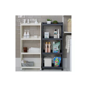 2 Tier Plastic Bathroom Kitchen Collection Basket Cabinet Under Sink Rack Organizer Rack Storage Bathroom Under Sink Shelf