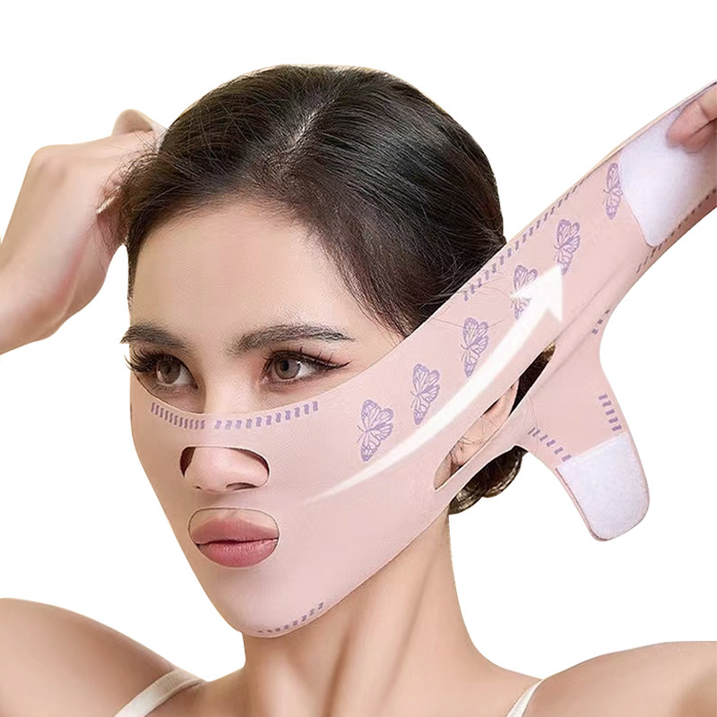 High quality face lifting belt v shaper facial slimming bandage relaxation