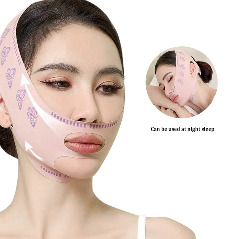 High quality face lifting belt v shaper facial slimming bandage relaxation