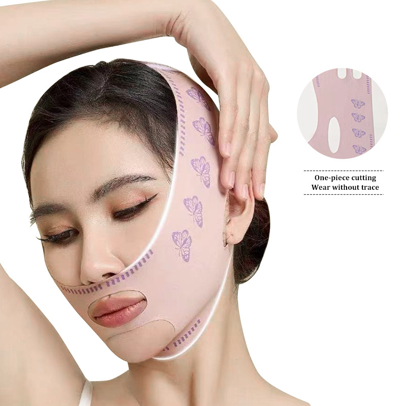 High quality face lifting belt v shaper facial slimming bandage relaxation