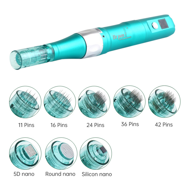 korea New professional skin care Wireless Dermal pen A6S micro needling therapy AMTS Dr Pen microneedle