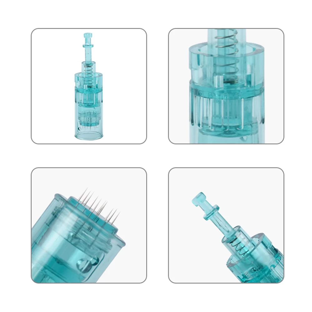 Stainless steel 11pins 16pins nano tips microneedle derma A6S m8 dr pen needle cartridges