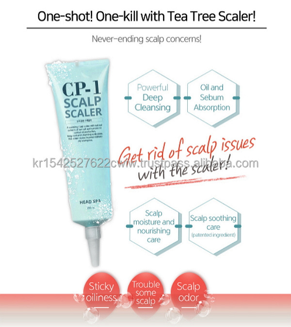 CP-1 Head Spa Scalp Scaler 250ml Private Label Organic Nourishing Moisturizing Collagen Protein Keratin Argan Oil Ampoules