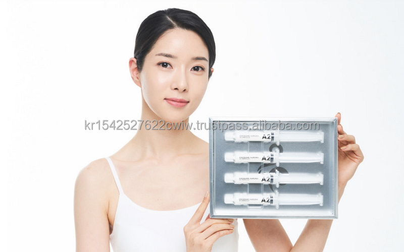 KOREAN COSMETIC Genie G Aurora A2 Ampoule 10m x 4ea nourishes tired skin during outside activities and tones up the skin