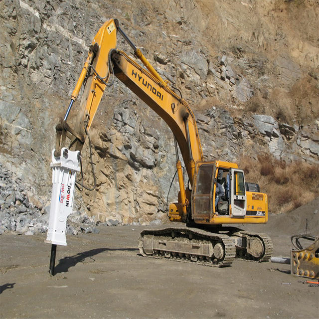 Korean Safe Construction Equipment Dowin International Hydraulic Breaker 30ton Alloy Steel Reliable Equipment Easy Maintenance