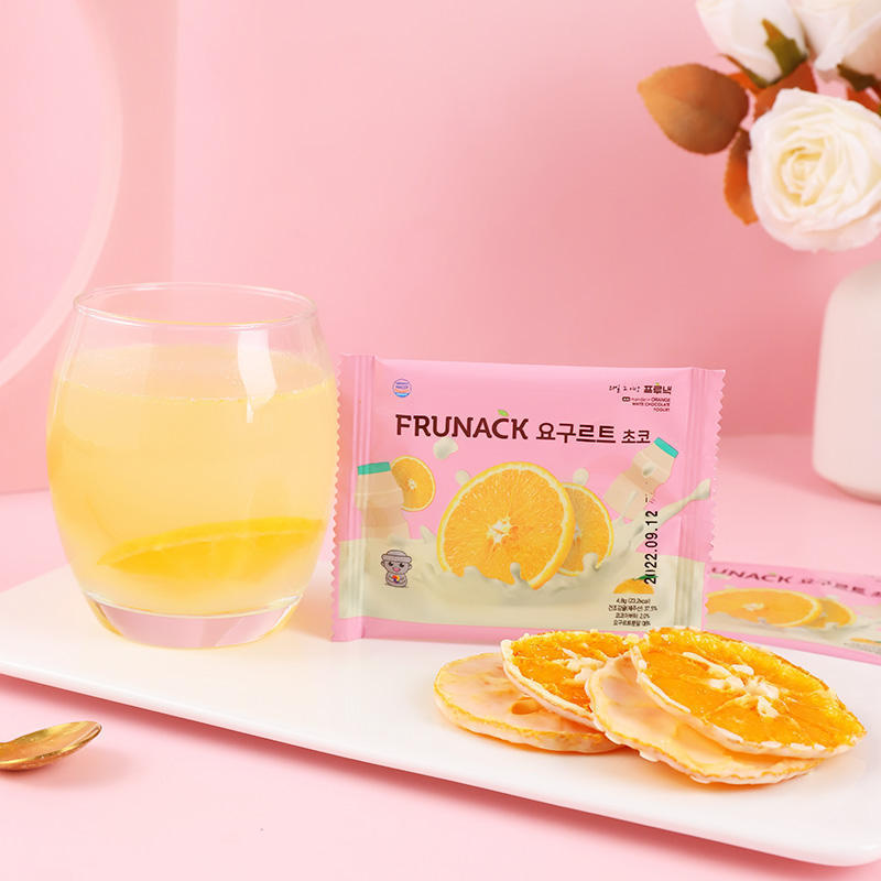 JEJUFARM21 2 FRUNACK Yogurt Chocolate 12 pieces containing Korean Jeju Mandarin orange dried fruit snack