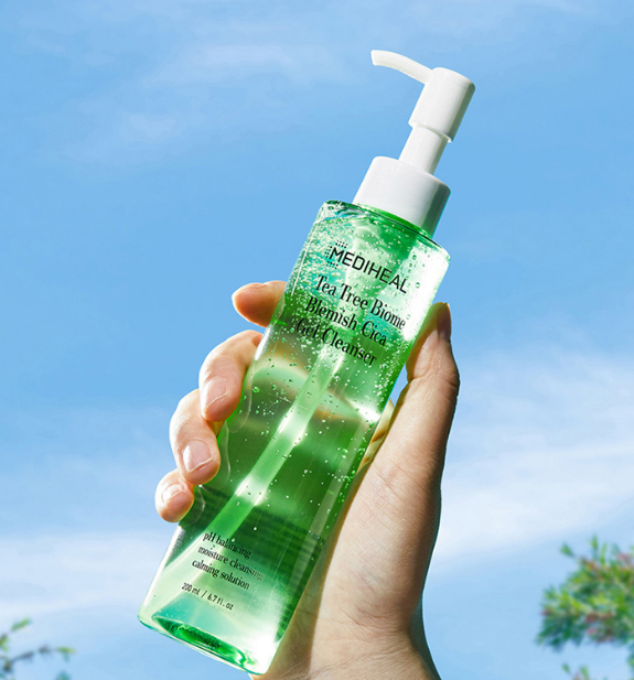 MEDIHEAL TEA TREE BIOME BLEMISH CICA GEL CLEANSER