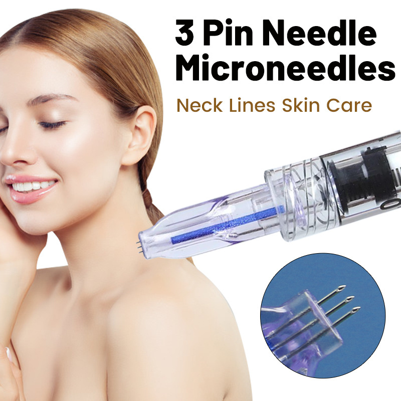 korea newly launched mesotherapy crystal 3 pin multi needle for injector