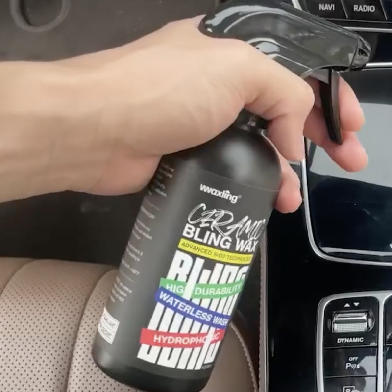 South Korean Supplier Car Glass Cleaning Spray Cleaner Coating Ceramic Bling Wax For Wholesale