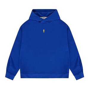 Korean Fashion Clothing Surfboard Emblem Hoodie Blue BLUE XL by Lotte Duty Free