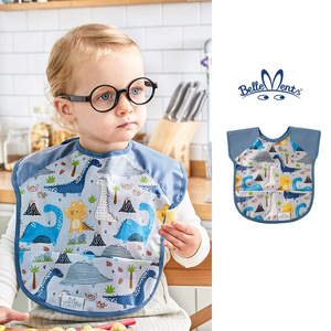 Korean Kids Items [Bellement] Raglan Waterproof Bib/Baby Bib-Dino(Dinosaur) by Lotte Duty Free