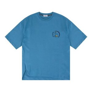 Korean Fashion Clothing Rabbit and Turtle Surfing T-Shirt S/Blue BLUE L by Lotte Duty Free