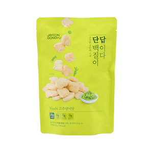 South Korean Supplier Wasabi Protein Snack Tastes Like Puffed Rice Contains Segregated Soy Protein