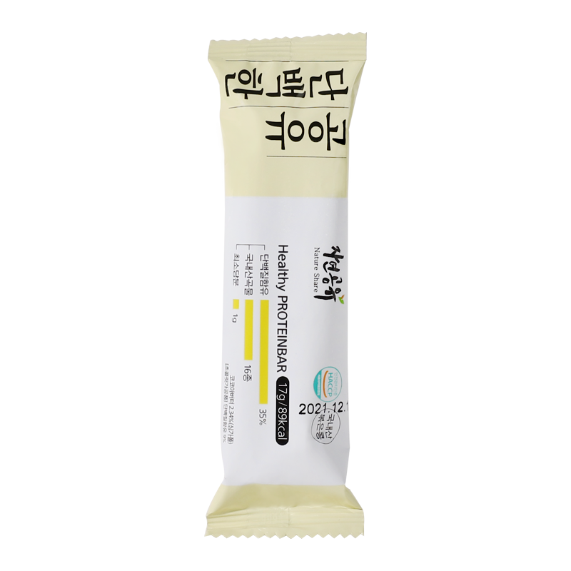 Direct Supply Made Of 16 Grains Healthy Protein Bar Contains Soy Processed Products