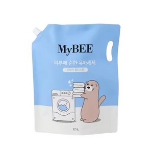 laundry detergent MyBEE Mild Detergent for Baby Liquid Refill 2100ml Fresh Olive Scent for sensitive for clothes detergent